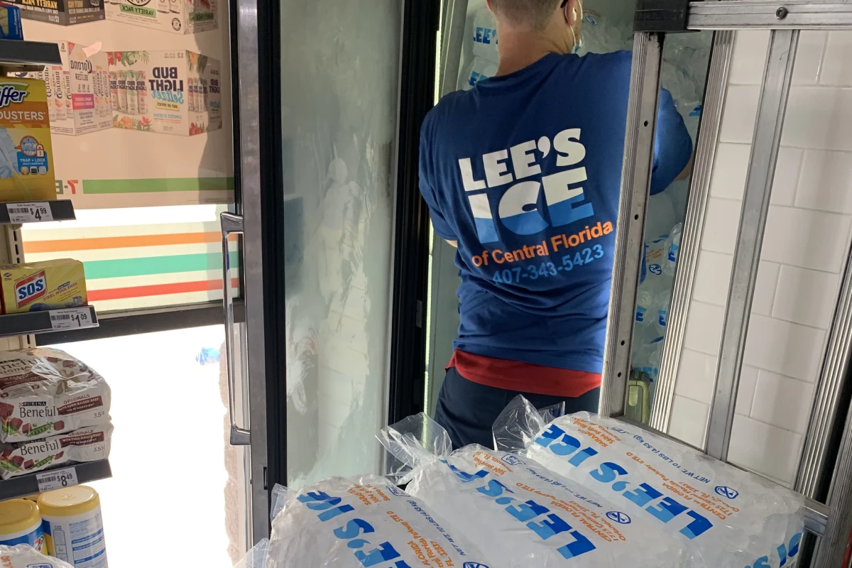 Ice Delivery To Store