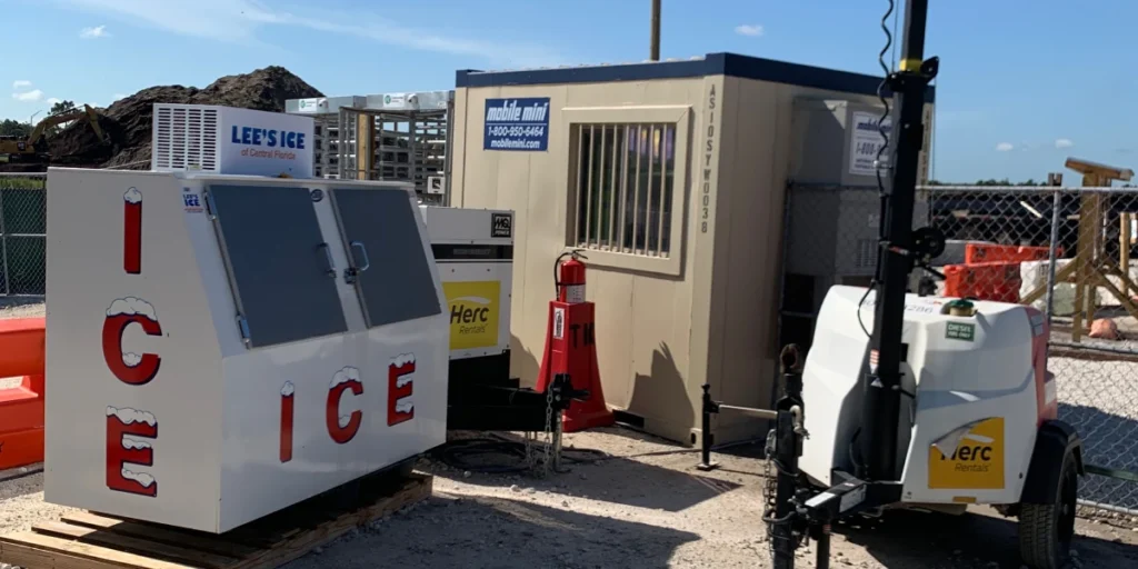 Bulk Ice Delivery For Job Sites