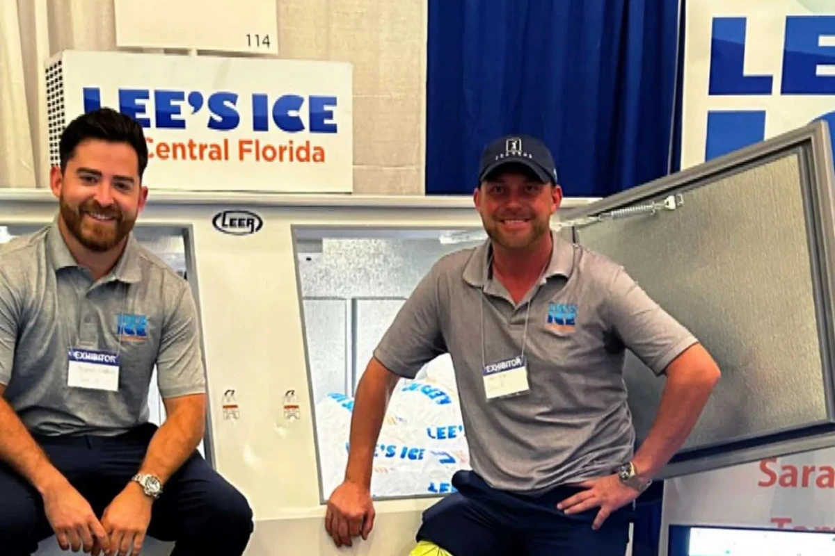 Lee's Ice - At Tradeshow